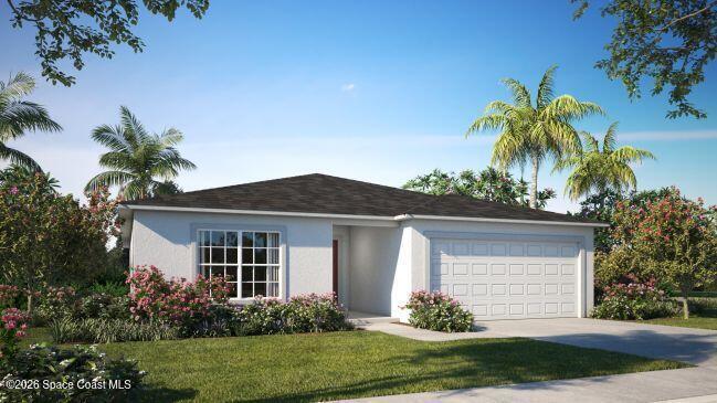 Artist Rendering- Model home - actual features may vary.