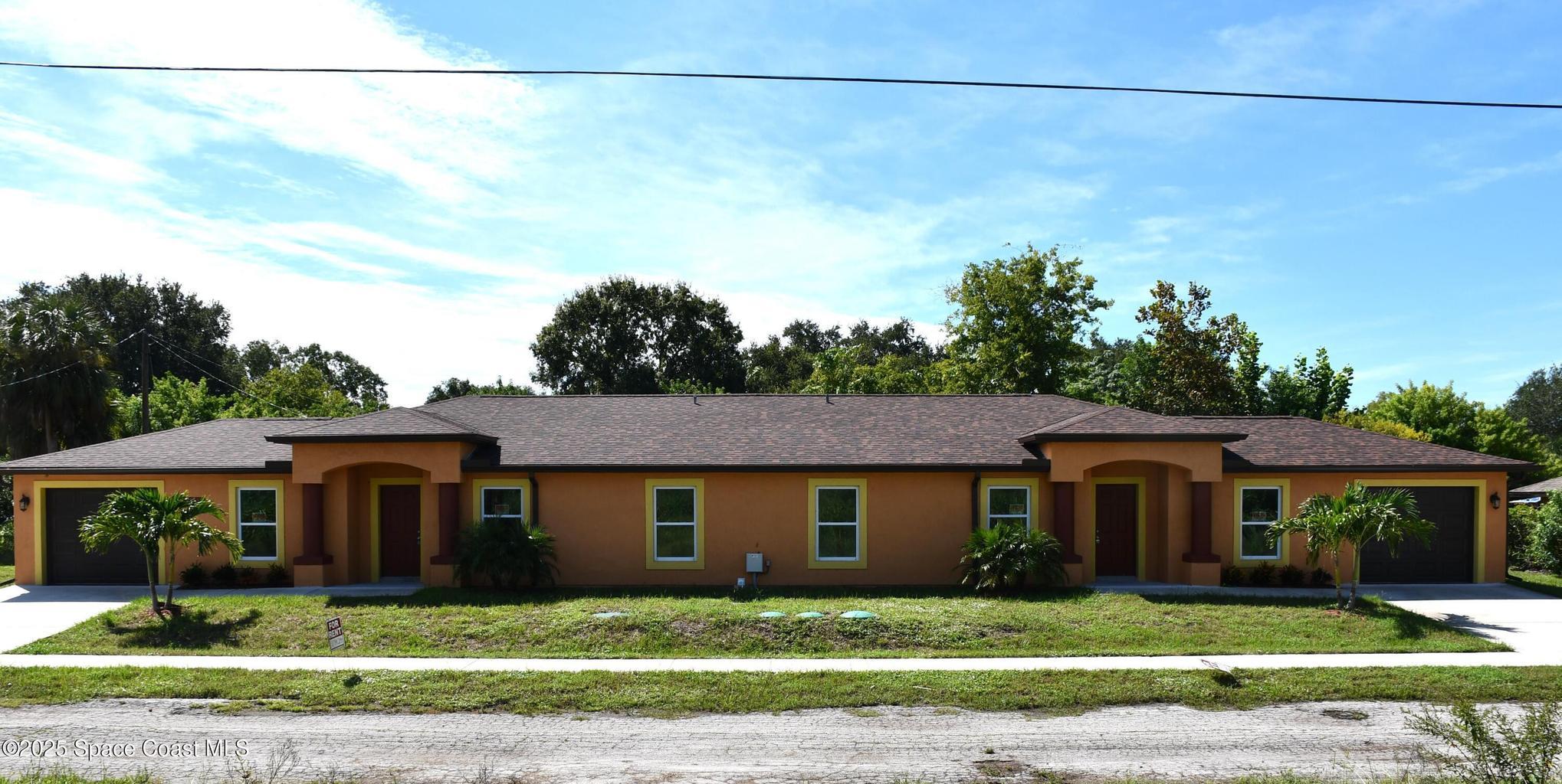 Front facing house