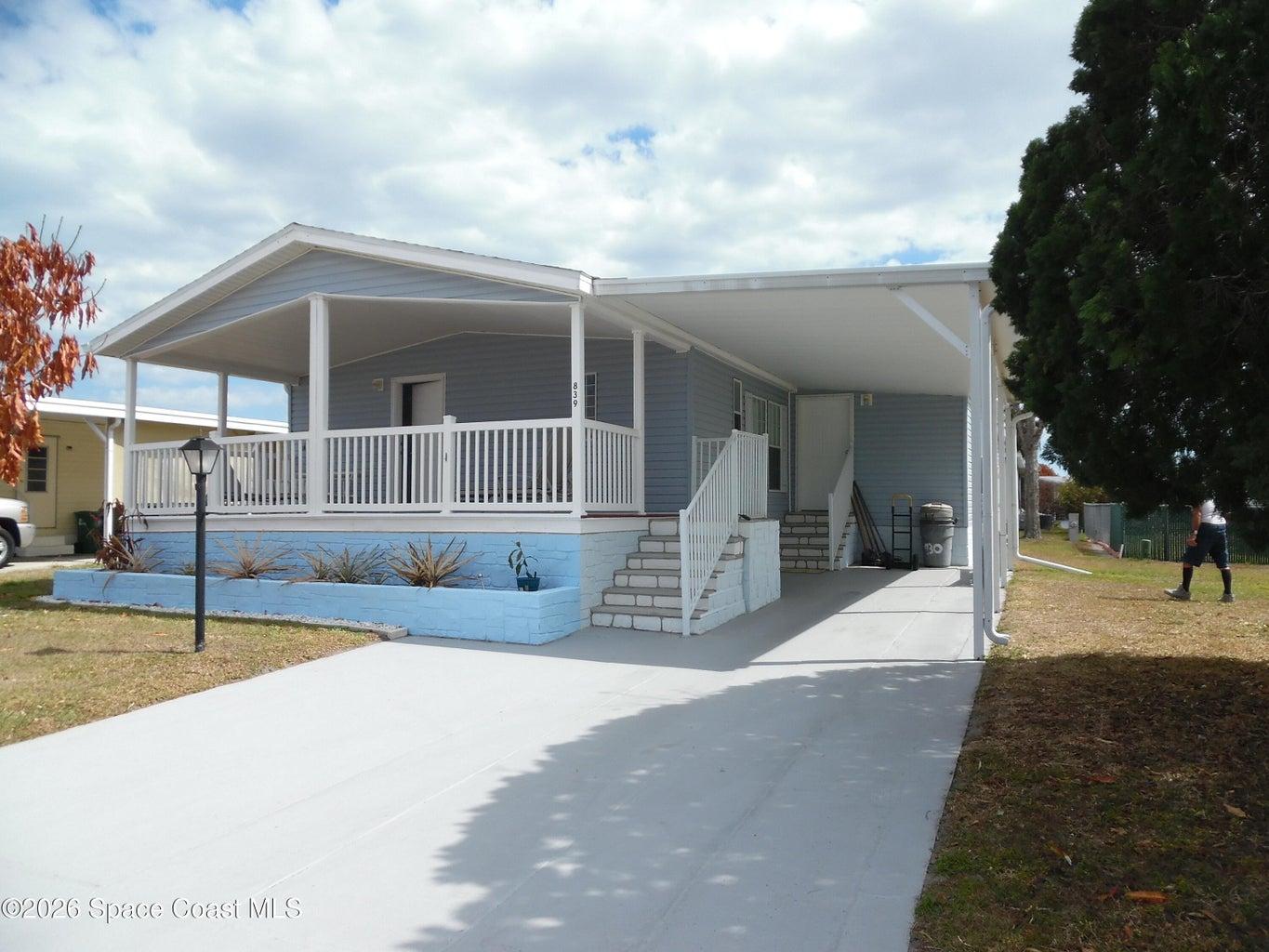 839 Wren Circle, Barefoot Bay, FL, 32976