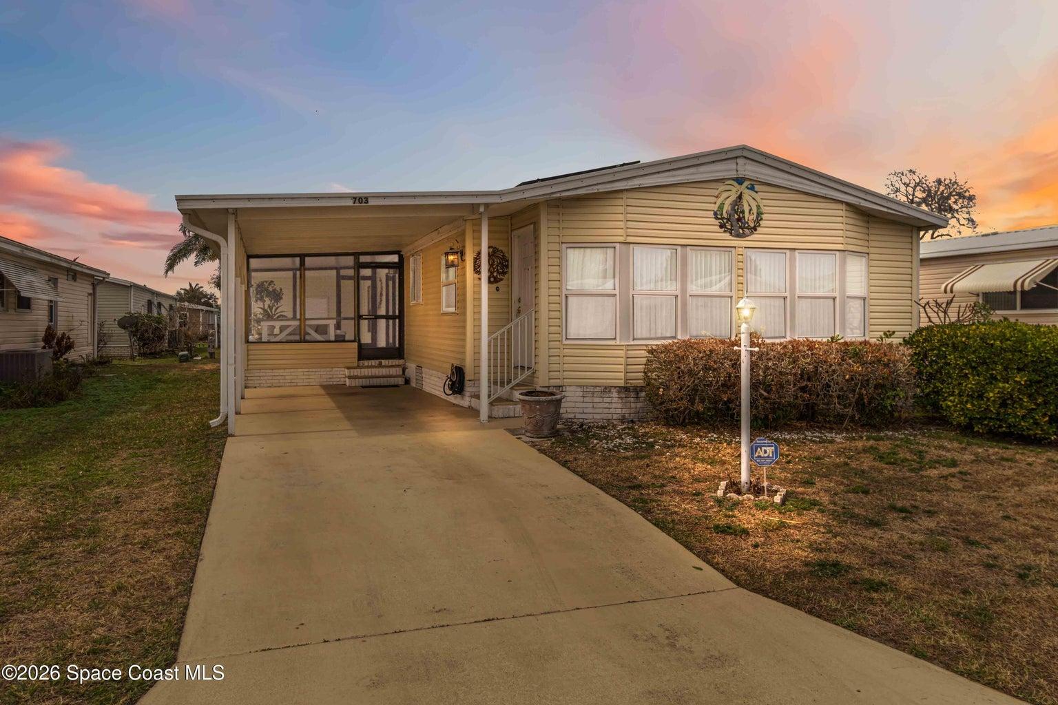703 Amaryllis Drive, Barefoot Bay, FL, 32976