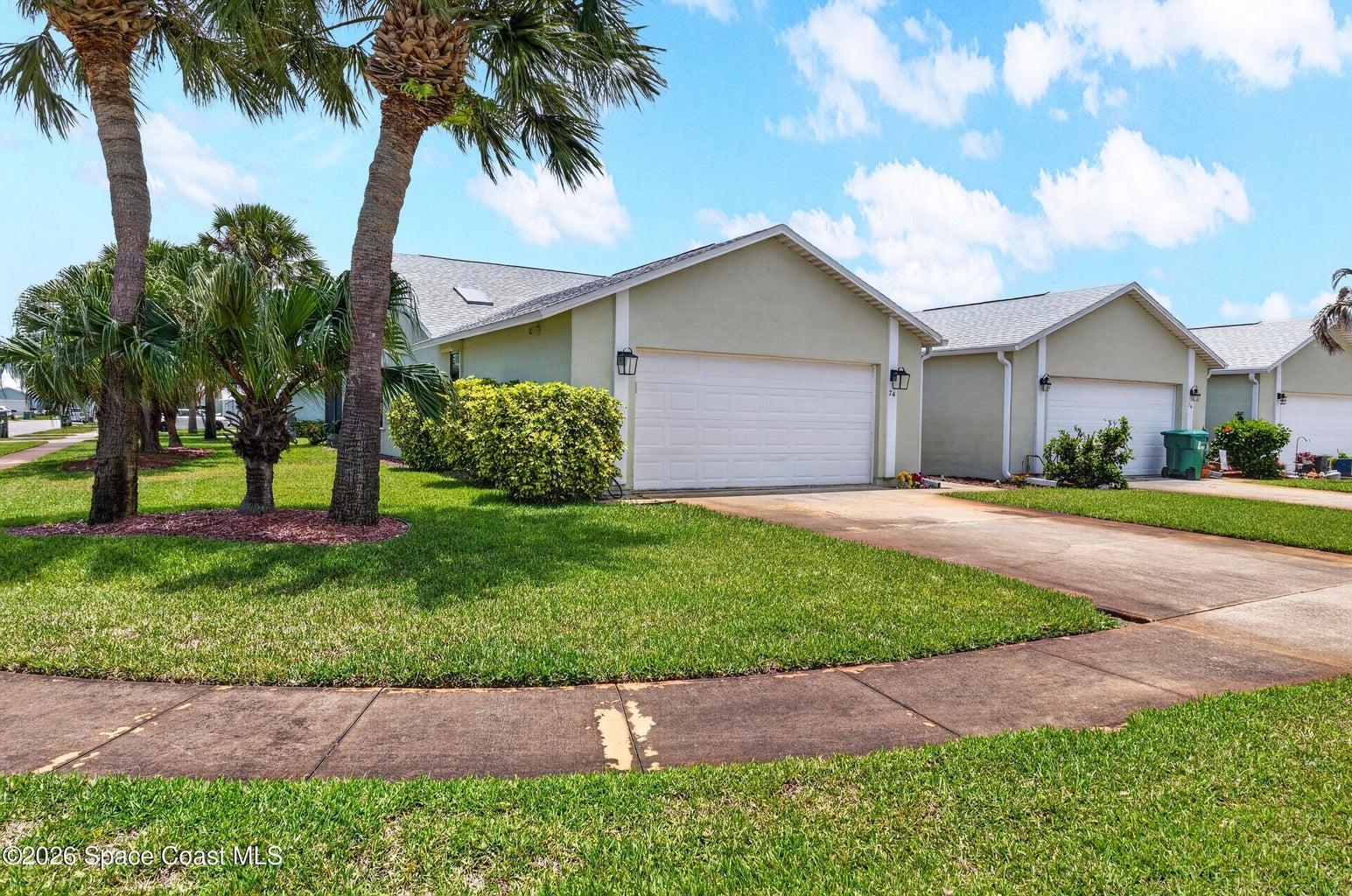 End Unit on Corner Lot