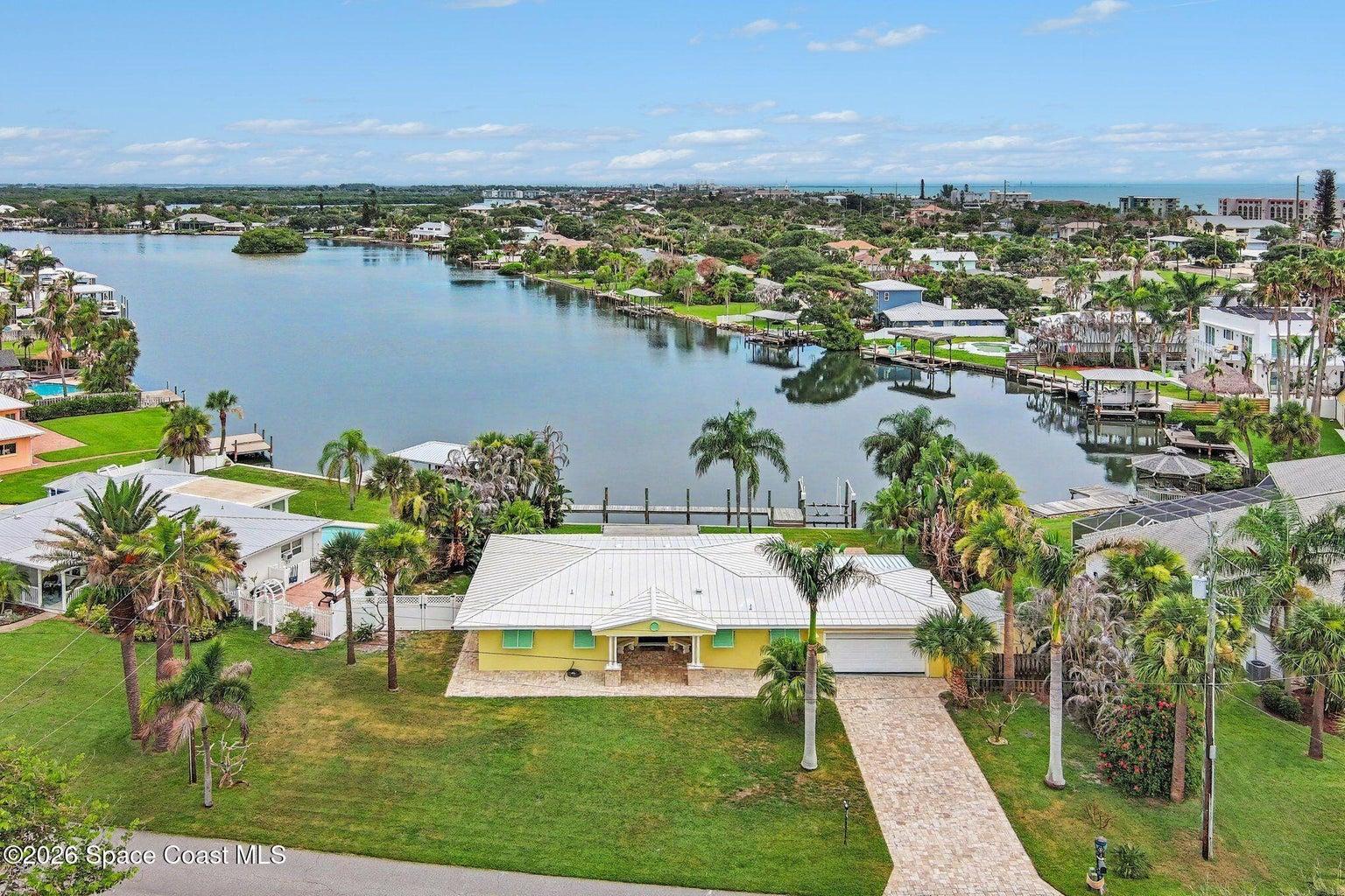 Ideal location on Edwards Bay ~ safe harbor, deep water channel to rivers and ocean, and close proximity to the beach!