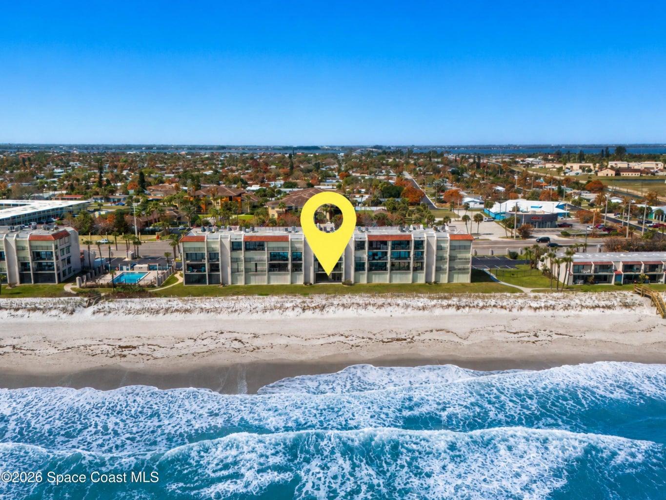Direct Oceanfront just steps to private beach access and the heated community pool.