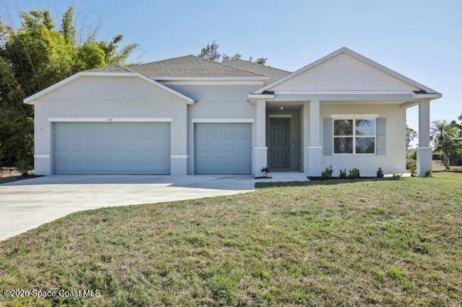 Model home - actual features may vary.