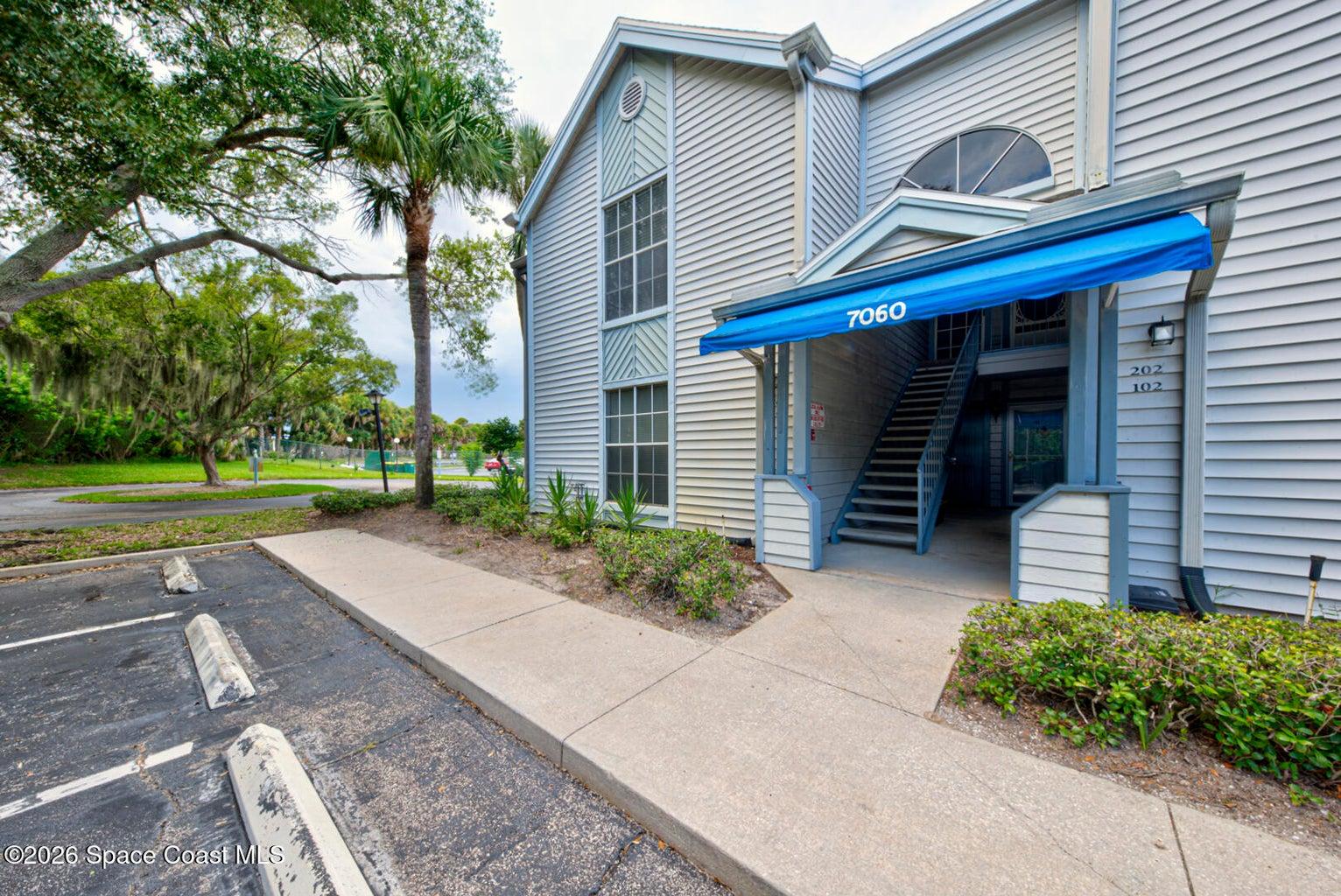 front of building right