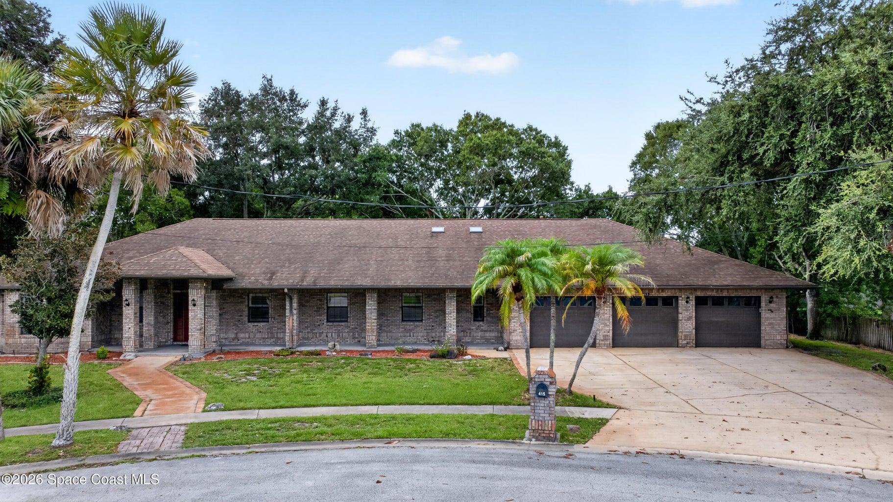 415 Cheyenne Trail, Merritt Island, FL, 32953