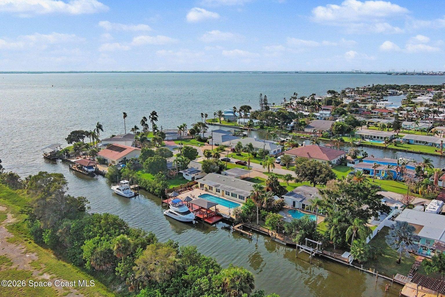 Aerial View of Backyard