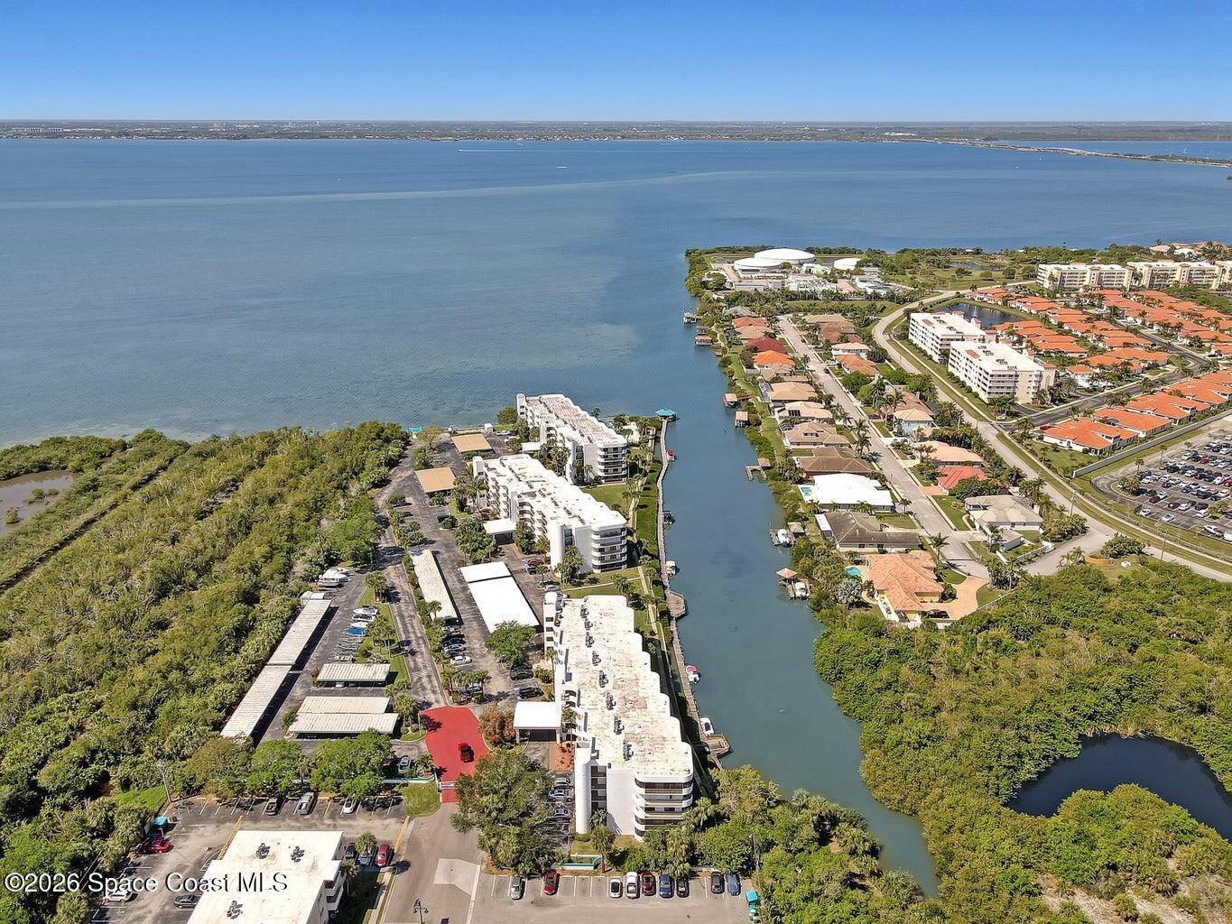Treasure Island Club Riverfront Community View from above