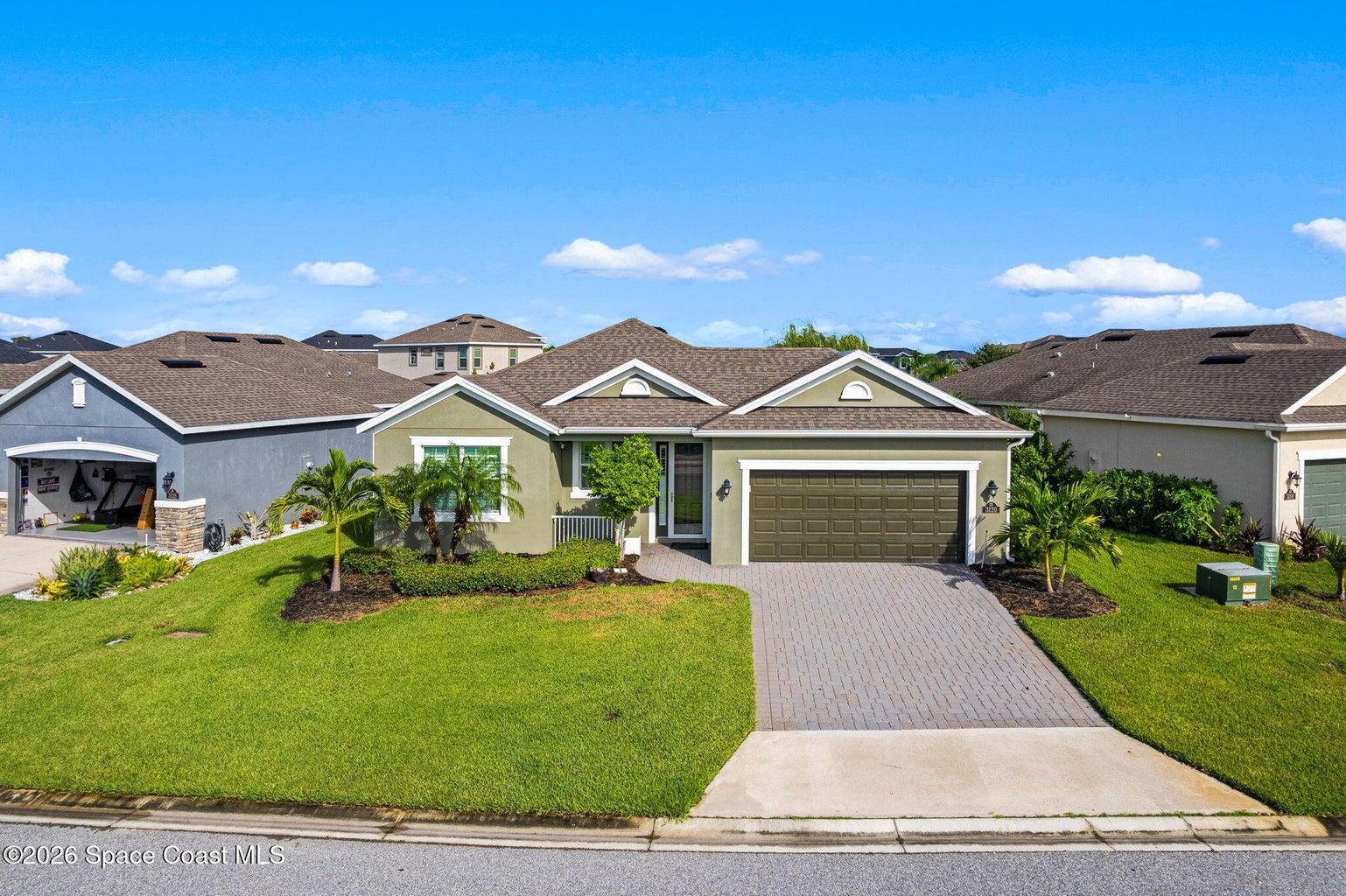 Front exterior view capturing the home’s warm and welcoming appearance