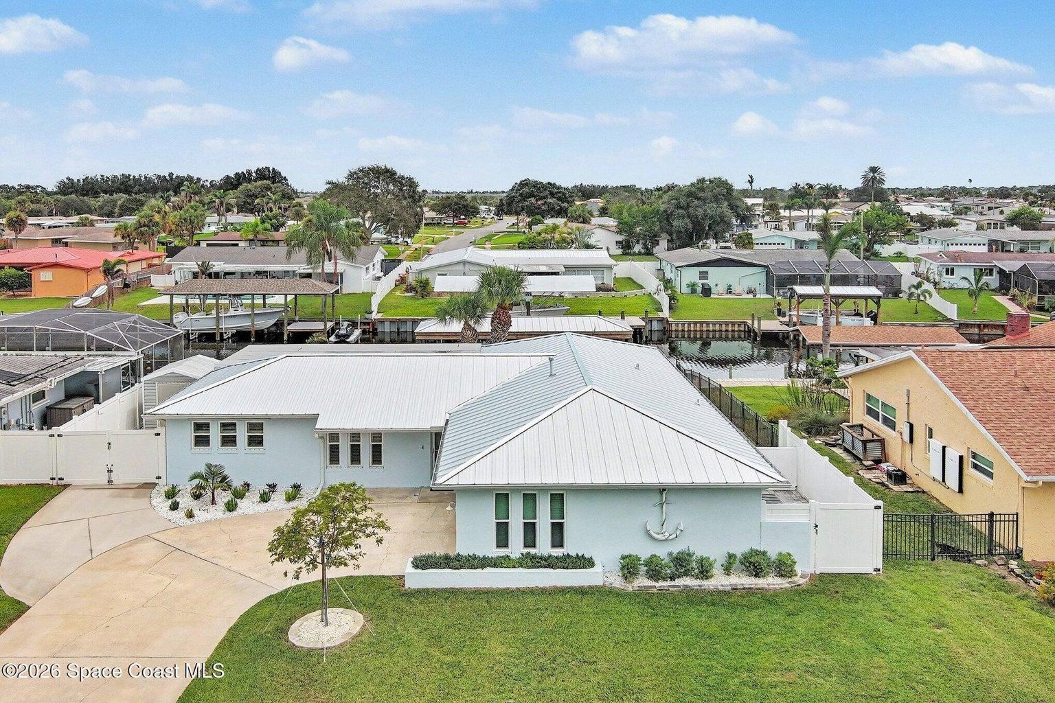 Front Aerial View