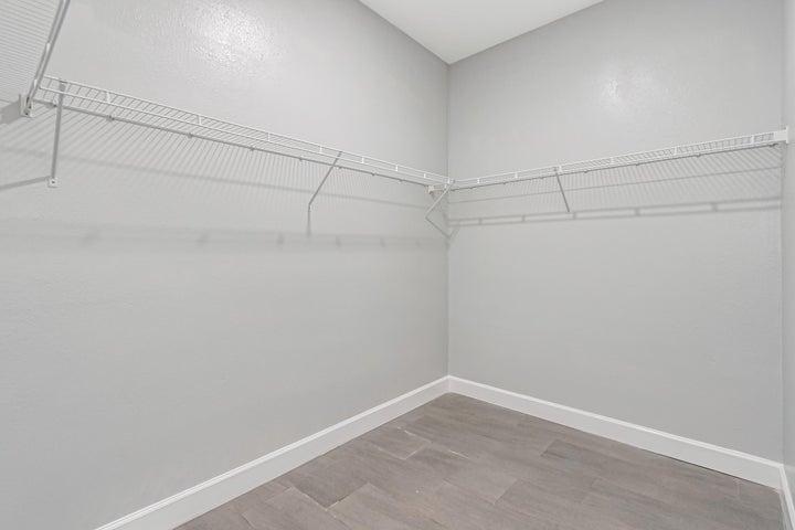 Master Walk-In Closet