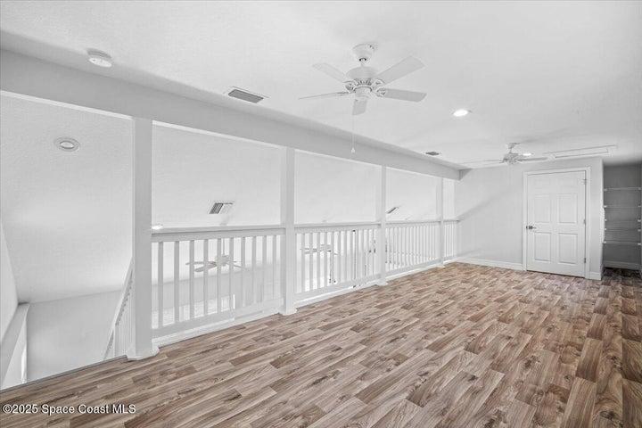 Open Loft for xtra Living Space, Game Room, or Storage.