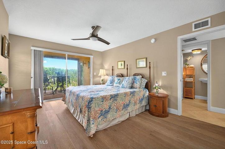 2nd Bedroom ensuite with full bathroom and balcony.