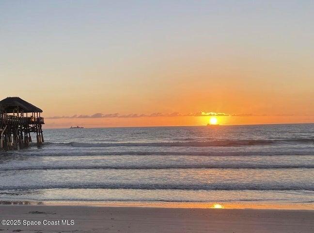 Steps away from the sand Sunrise Cocoa Pier