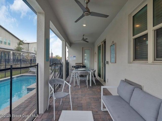 Rear Covered Lanai