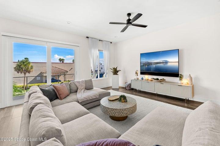 Living Room with Balcony