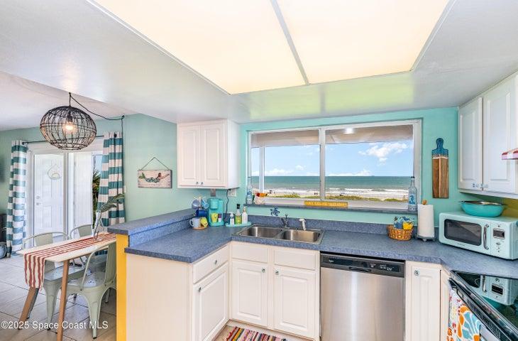 Picture Perfect Views from Furnished Kitchen