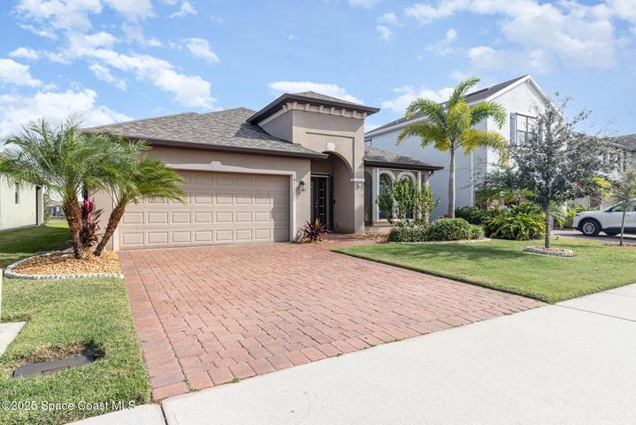Paver Driveway and Walkway.
