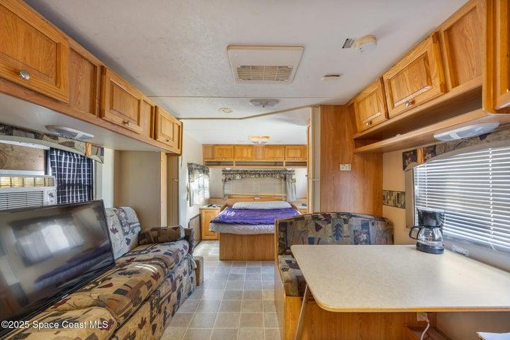 travel trailer interior