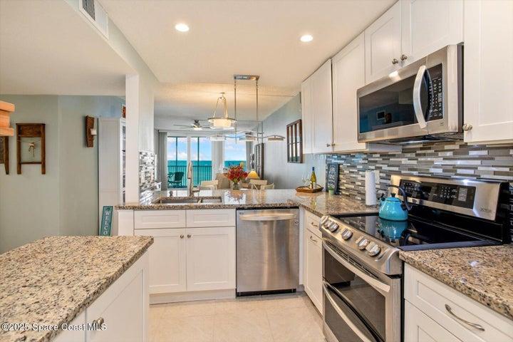 Renovated Kitchen with Vented hood, wine fridge and more...
