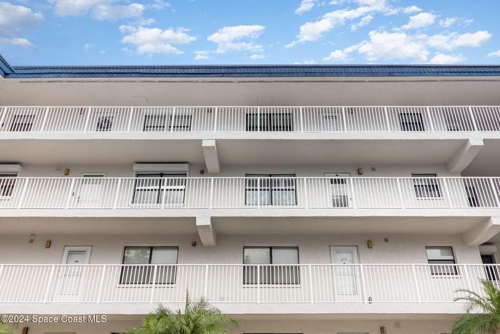 Front of condo