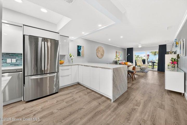 Open floor plan.
