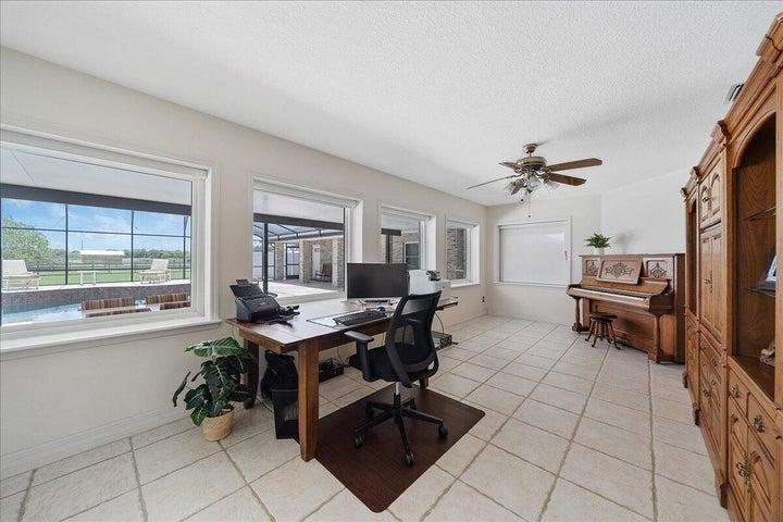 Florida Room overlooking the back porch