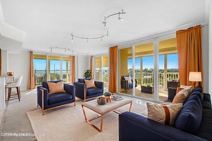 Living Room Virtually Staged