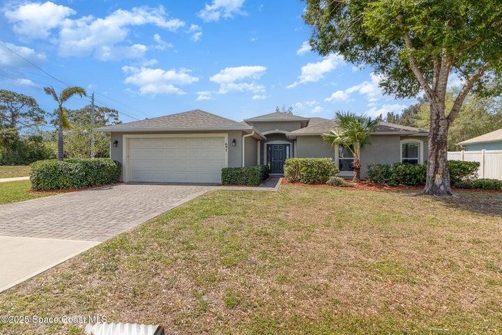 Large 2 Car Garage and Large Driveway...
