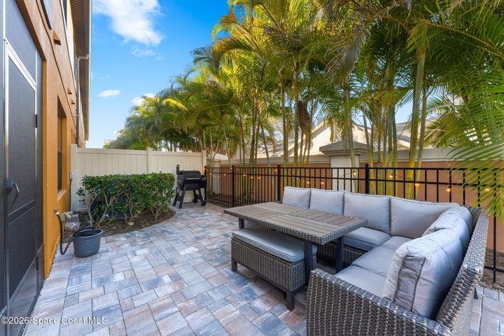 Added paver patio
