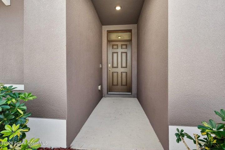 Front entrance