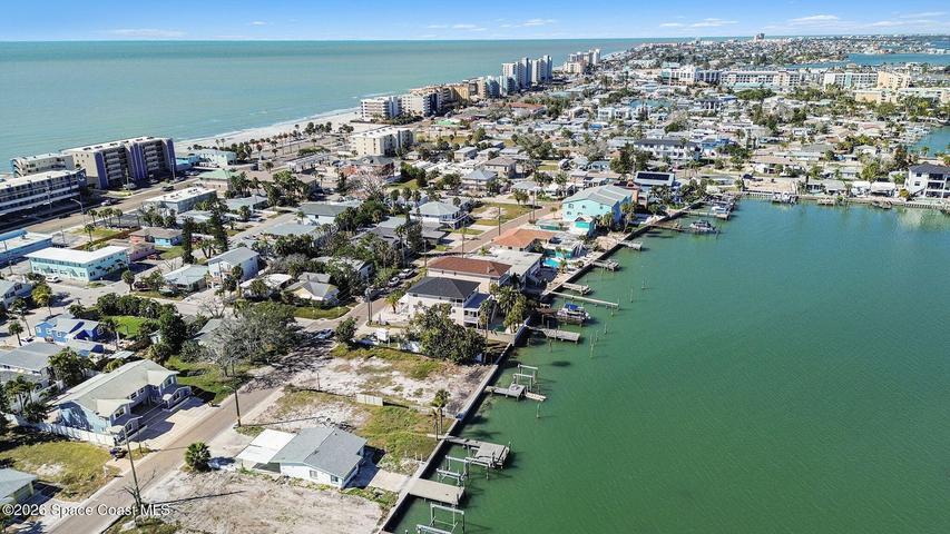Aerial View- Blocks from the ocean!