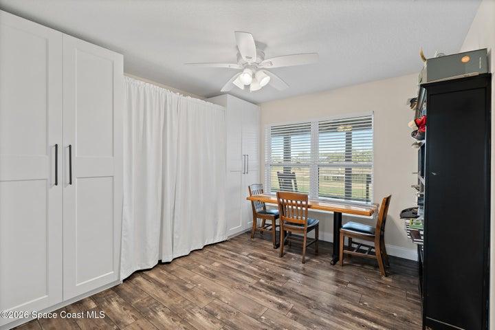 With Shelving & a Murphy Bed