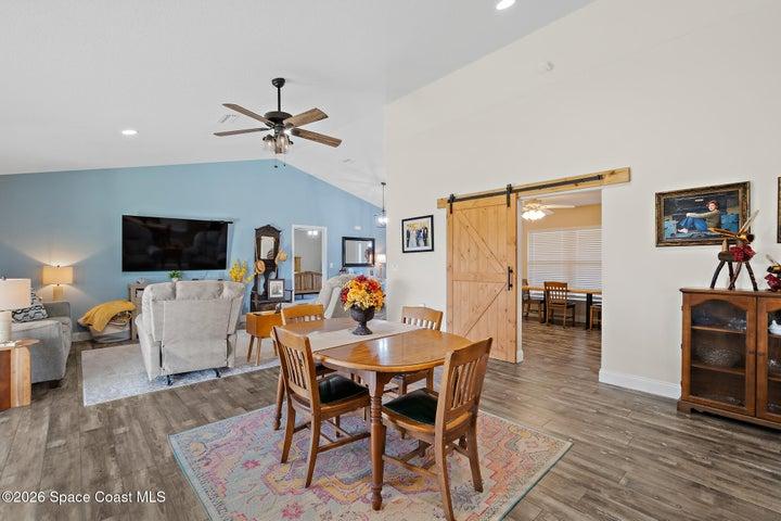 Open Concept Living & Dining