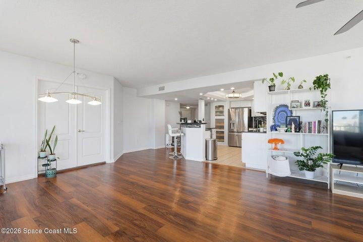 View to Kitchen from Living room