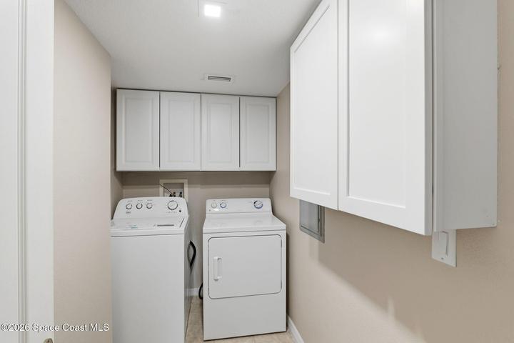 Laundry Room with Cabinetry
