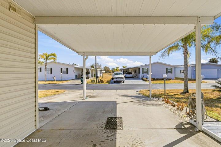 drive way to street view