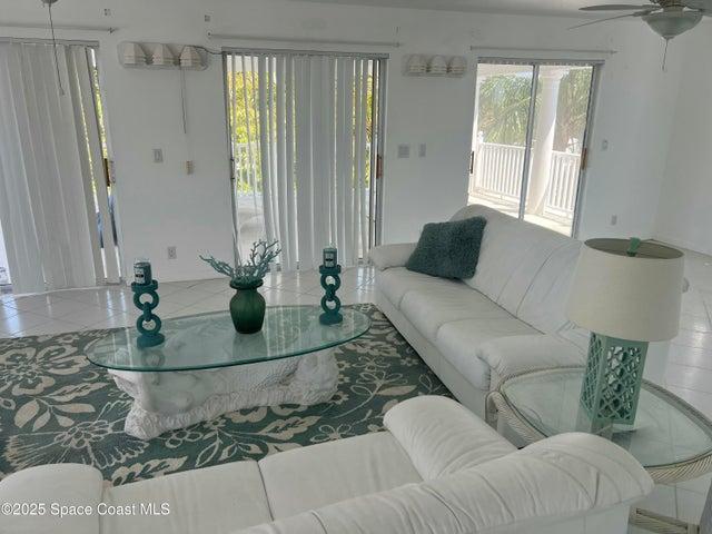 Seating area upstairs