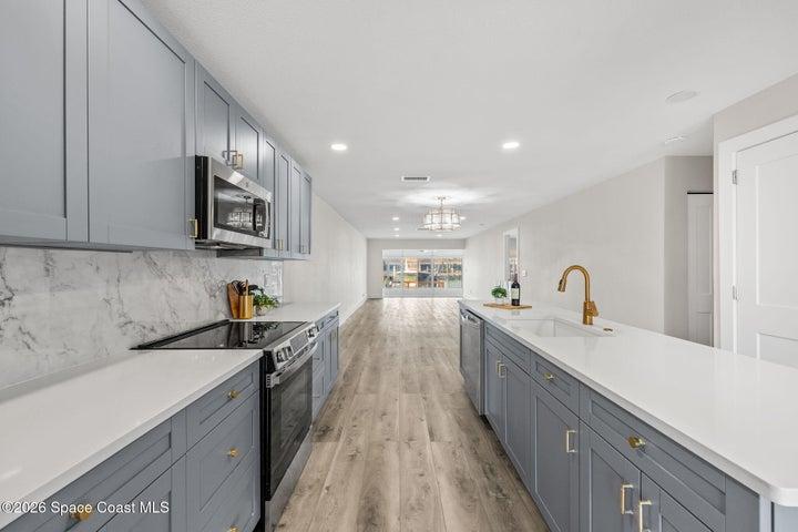 All new cabinetry, backsplash, appliances, fixtures, EVERYTHING