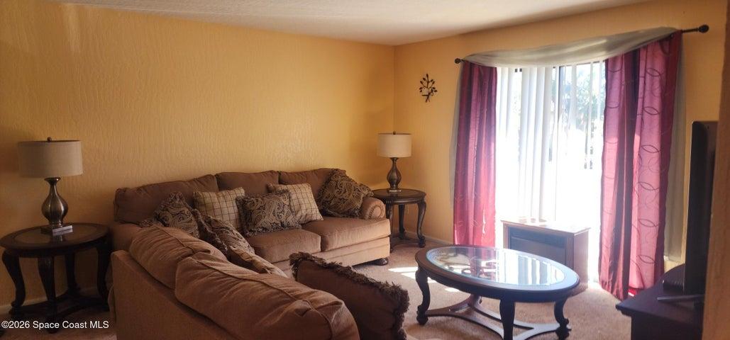 Living Room from Hall way view