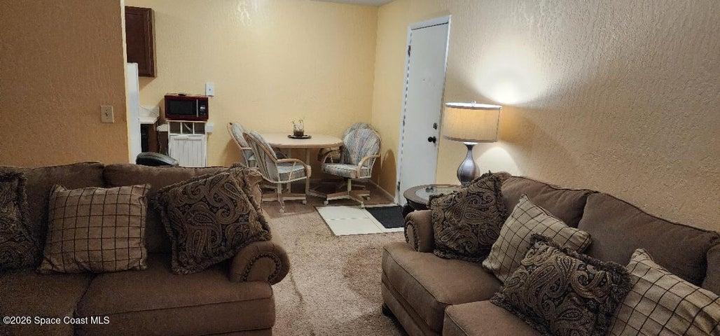 Living Room/Dining Area view