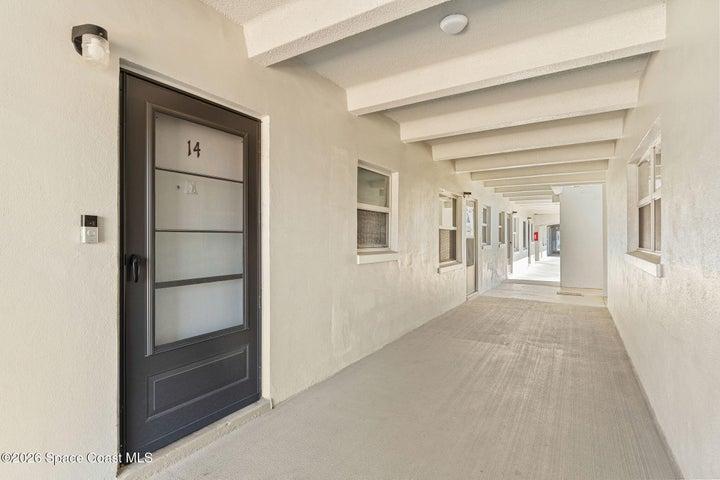 Entrance into your new home