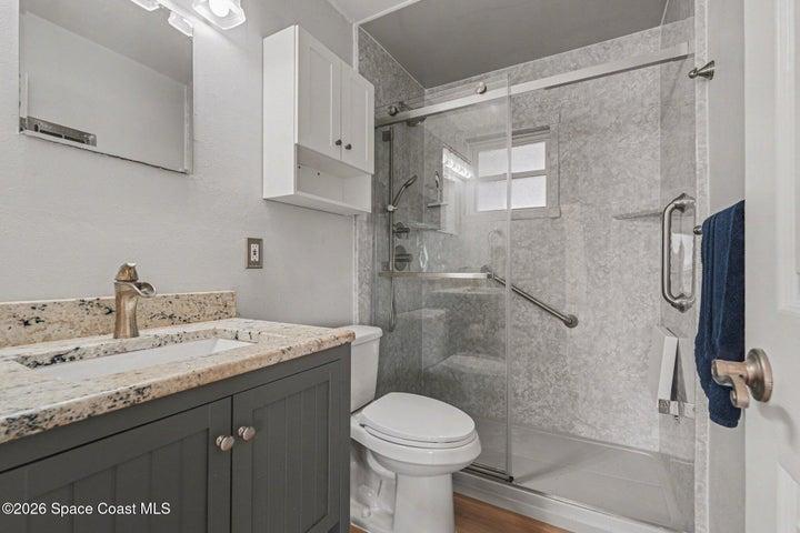 Updated hall bath