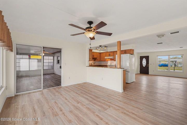 Open floor plan