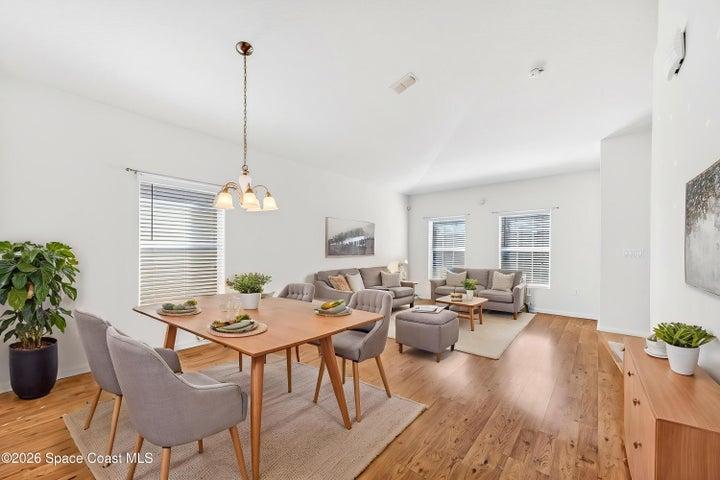 formal dinning/ living area