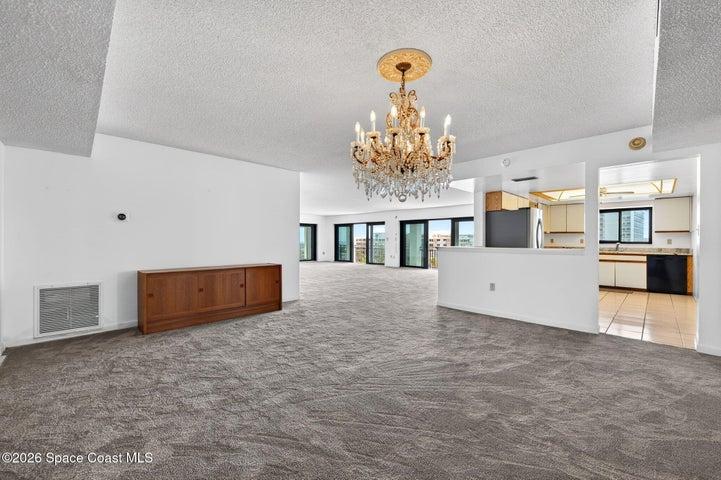 Dining area (credenza does not stay)