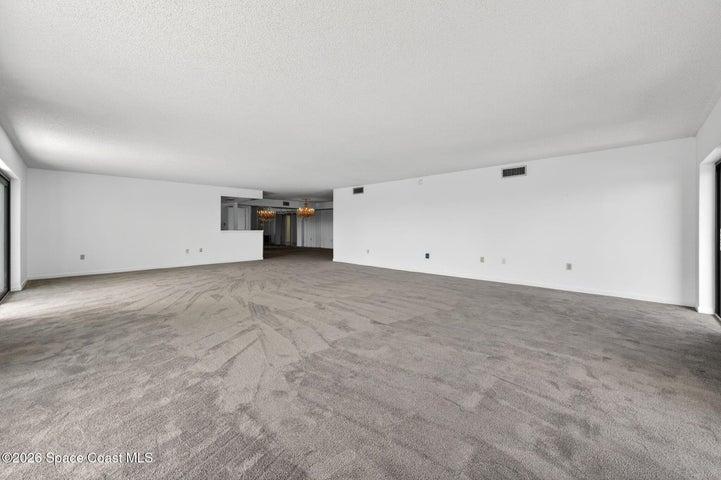 Living room to Dining area