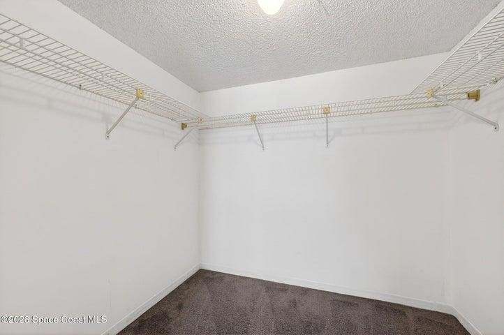 Walk-in closet 3rd Bedroom
