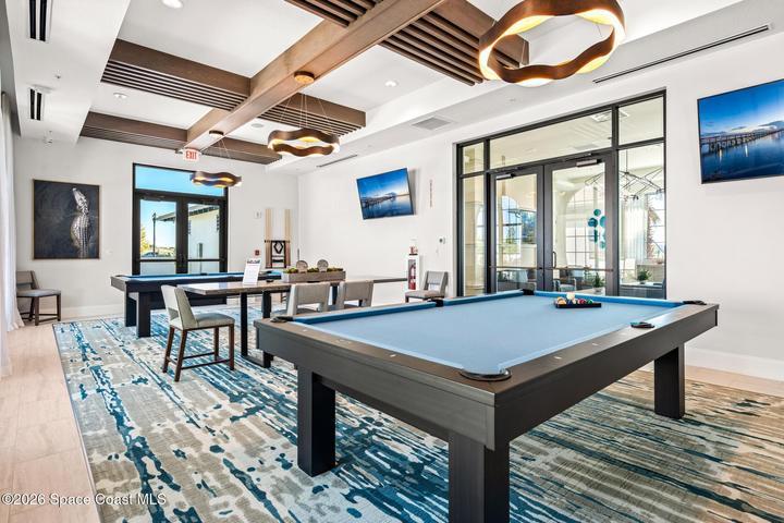 Billiards room