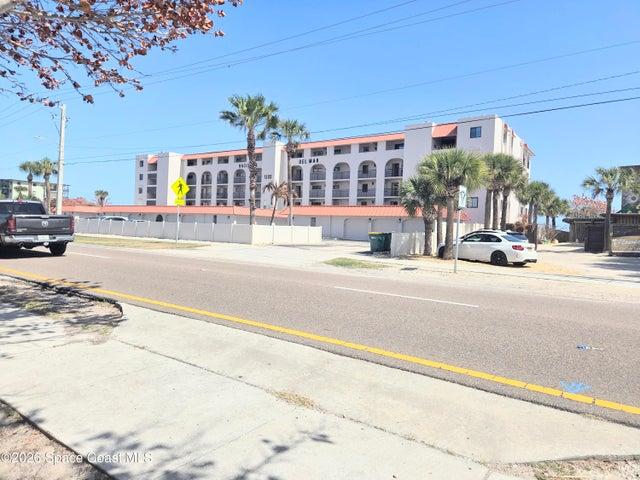 Steps to Cocoa Beach.